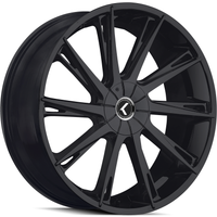 Jantes Kraze KR144 Swagg Noir Satin 24x9.5 5x115 — Roues et jantes