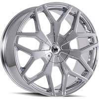 Mazzi 367 Profile Chrome Wheels - 20x8.5 - 5x110 Bolt Pattern — Wheels & Rims