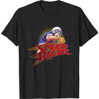 T-shirt pour hommes Speed Racer 80s en noir — T-shirts pour hommes