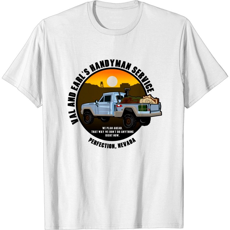 Tremors-Val Et Earl's Handyman Service - T-Shirt Pour Hommes — T-shirts pour hommes