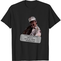 T-shirt Tremors à design drôle pour hommes - Noir — T-shirts pour hommes