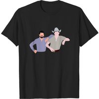 T-shirt Noir pour Hommes Tremors