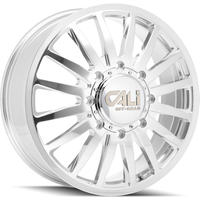 Cali Off Road 9110D Summit Dually Polished Wheels - 20x8.25