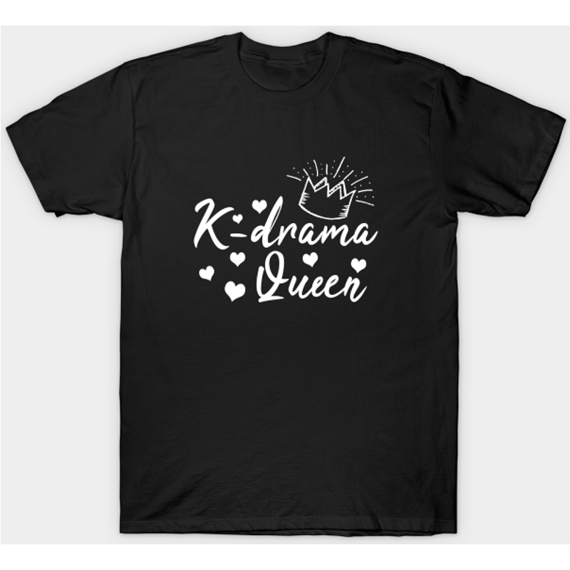 K-Drama Queen Men's Black T-Shirt — Mens T Shirts