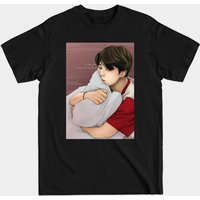 T-shirt Bts Jimin pour hommes en noir — T-shirts pour hommes