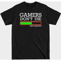 Gamers Don't Die - Gamers Men's T-Shirt