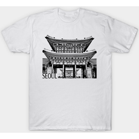 T-shirt pour hommes Seoul en noir — T-shirts pour hommes