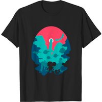 T-shirt pour hommes Hilda Series en noir