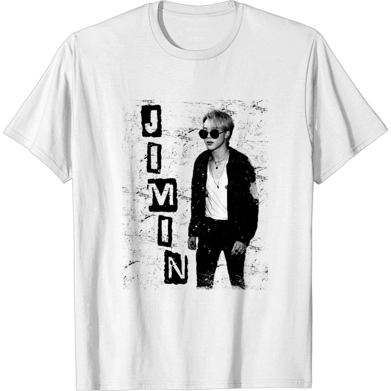 T-shirt Grunge BTS Jimin pour hommes — T-shirts pour hommes