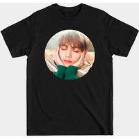 T-shirt pour hommes BTS Taehyung V - Noir
