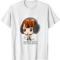 T-shirt Stray Kids Hyunjin Chibi pour hommes