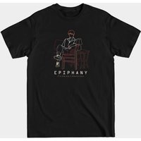 BTS Jin Epiphany Line Art T-Shirt for Men - Black — Mens T Shirts