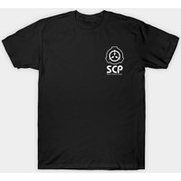 SCP Foundation Logo Gamer T-Shirt for Men - Black