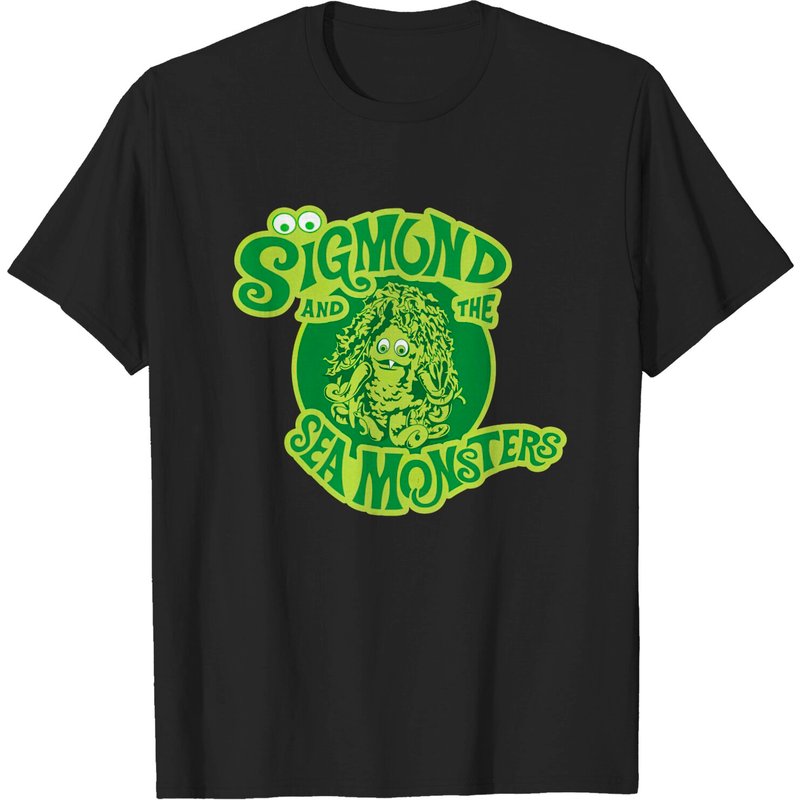 T-shirt pour hommes Sigmund And The Seamonsters - Noir — T-shirts pour hommes