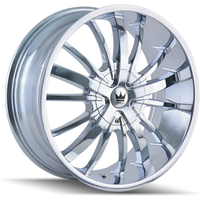 Roues Mazzi 364 Essence Chrome - 24x9.5 - Motif de boulon 5x115