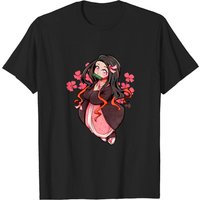 T-shirt pour hommes Nezuko en noir — T-shirts pour hommes