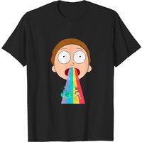 T-shirt Morty Smith pour hommes en noir