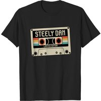 T-shirt pour hommes Steely Dan Édition Limitée Style Vintage