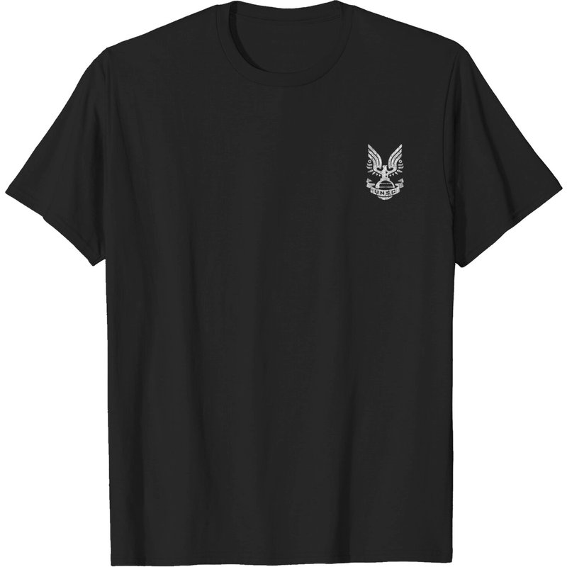 T-shirt UNSC - Infinite avec poche poitrine Halo pour hommes — T-shirts pour hommes