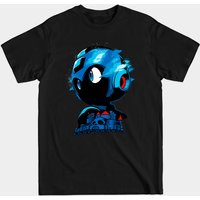Silhouette de MegaHero - Megaman T-shirt pour hommes