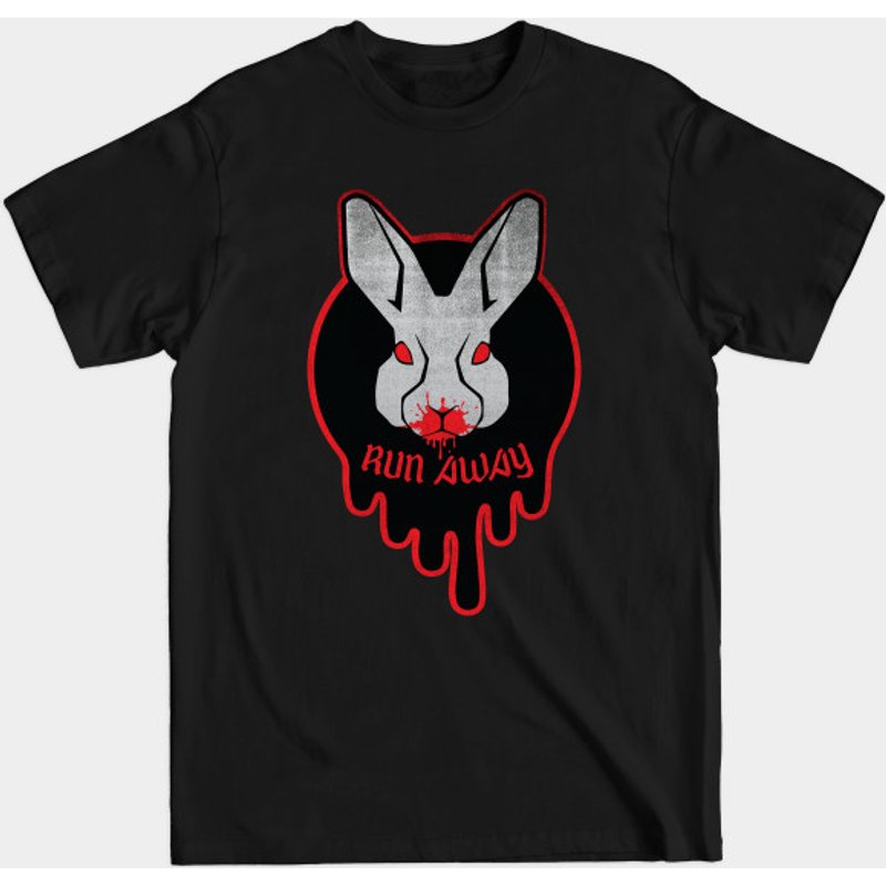 T-shirt Run Away Monty Python And The Holy Grail pour hommes — T-shirts pour hommes
