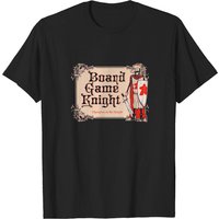 Board Game Knight Plaque Shirt for Men