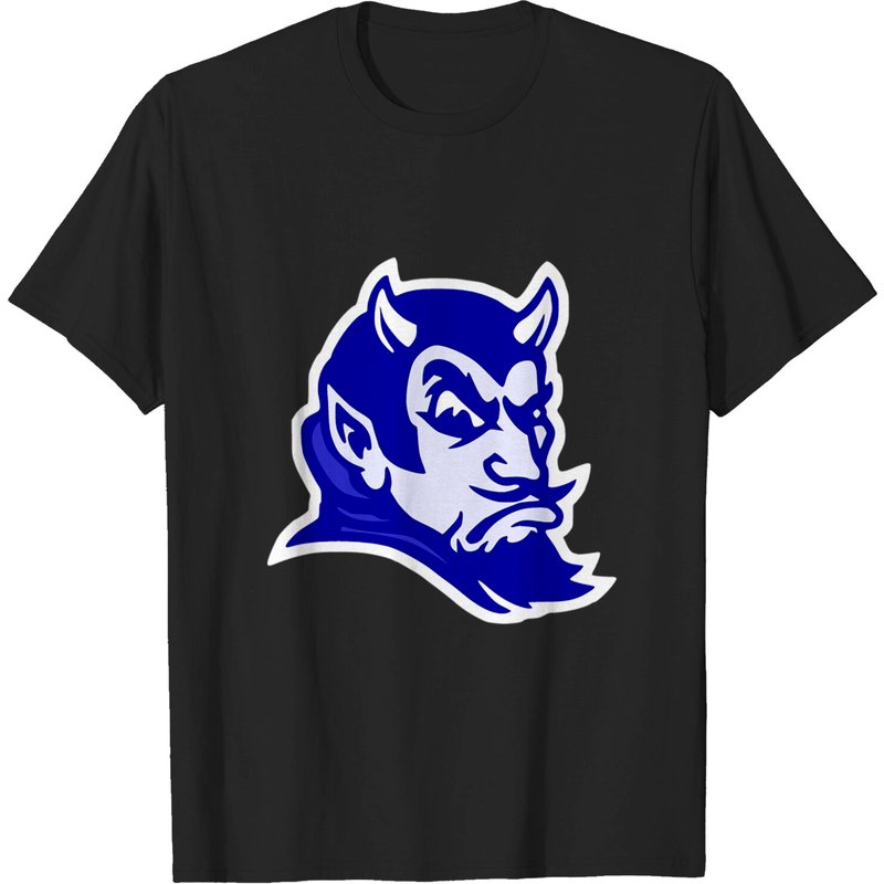 Vintage Style Blue Devil Mascot T-shirt - Duke Basketball