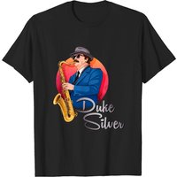 Duke Silver Men's T-Shirt - Black