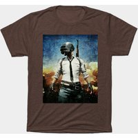 Pubg Men's Black T-Shirt