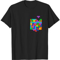 T-shirt pour hommes Tetris Pocket - Noir — T-shirts pour hommes