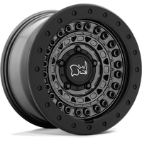 Black Rhino Barricade Gunblack 17x8.5 Wheels 5x127 Bolt Pattern -34 Offset — Wheels & Rims