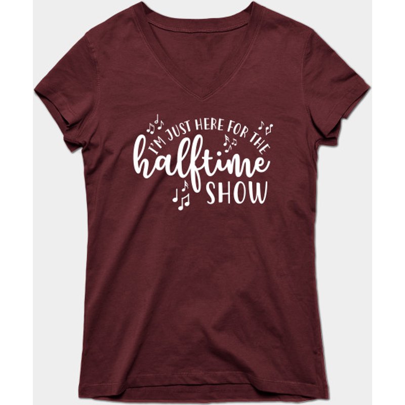 I'm Just Here For The Half Time Show Marching Band T-Shirt