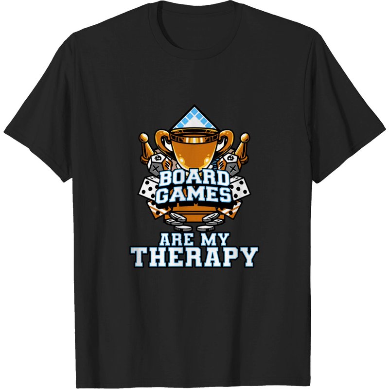 T-shirt pour hommes Board Games en noir — T-shirts pour hommes