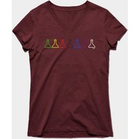 T-shirt pour hommes Neon Clue Game Pieces - Noir — T-shirts pour hommes
