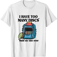 T-shirt humoristique Disc Golf Sac à Disques pour Hommes