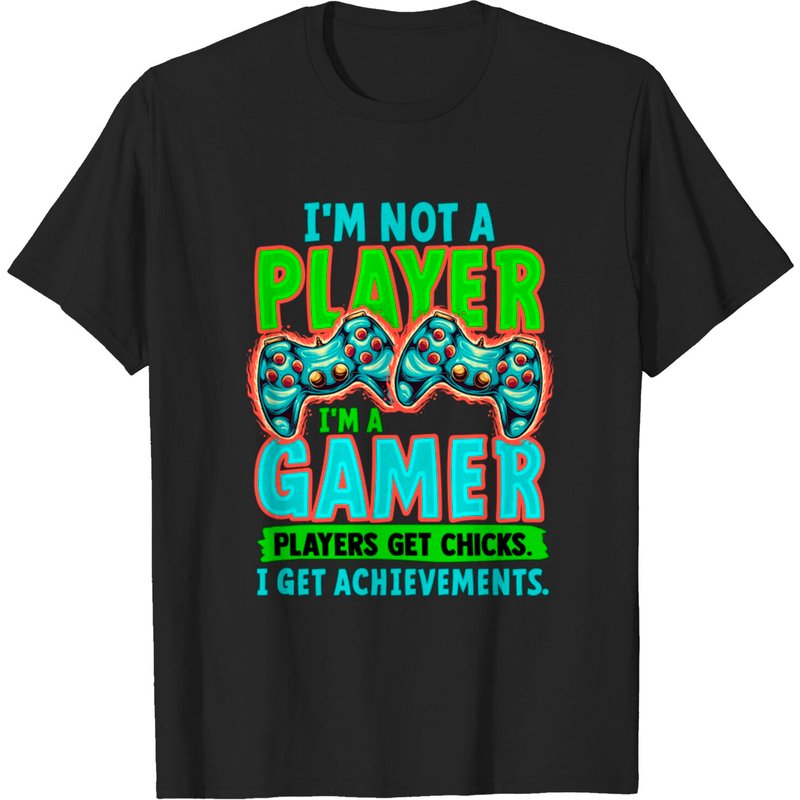 Je ne suis pas un joueur, je suis un gamer T-shirt - Gamerlife — T-shirts pour hommes