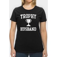 T-shirt pour hommes Trophy Husband en noir