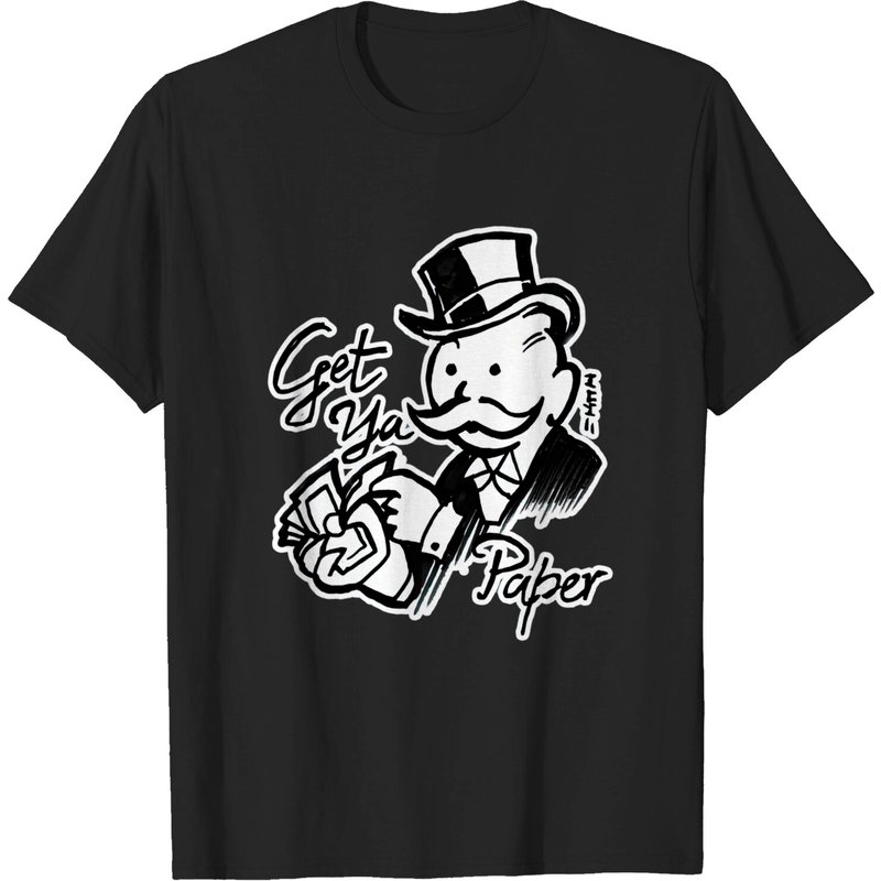 T-shirt pour hommes Get Ya Paper Monopoly — T-shirts pour hommes
