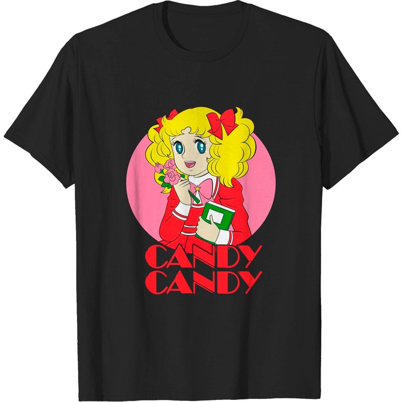 Candy Candy Men's T-Shirt in Black