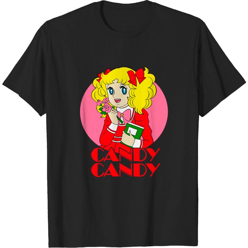 T-shirt pour hommes Candy Candy au design minimaliste — T-shirts pour hommes