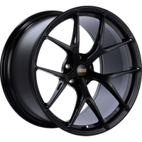 BBS FIR Forged Satin Black Wheels - 21x10 - 5x112 Bolt Pattern