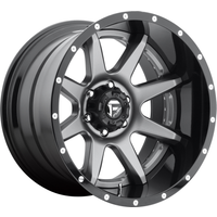 Fuel D238 Rampage Matte Gunmetal Wheels - 22x14 - 5x127 Bolt Pattern