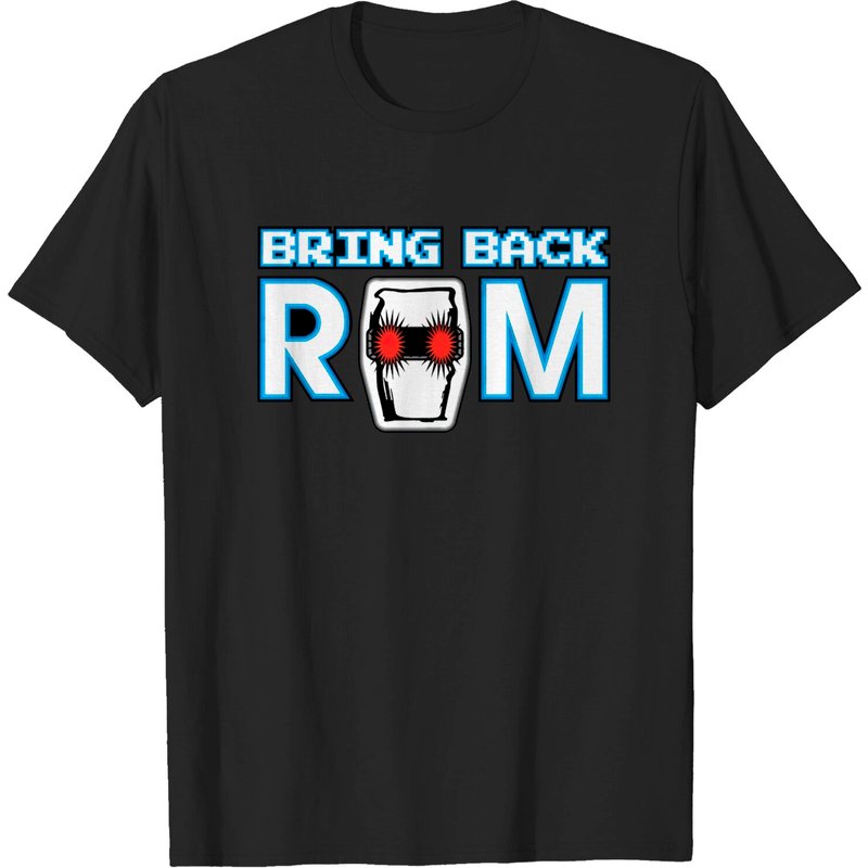 Bring Back Rom! Men's Black T-Shirt