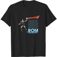 T-shirt noir Rom Spaceknight pour hommes — T-shirts pour hommes