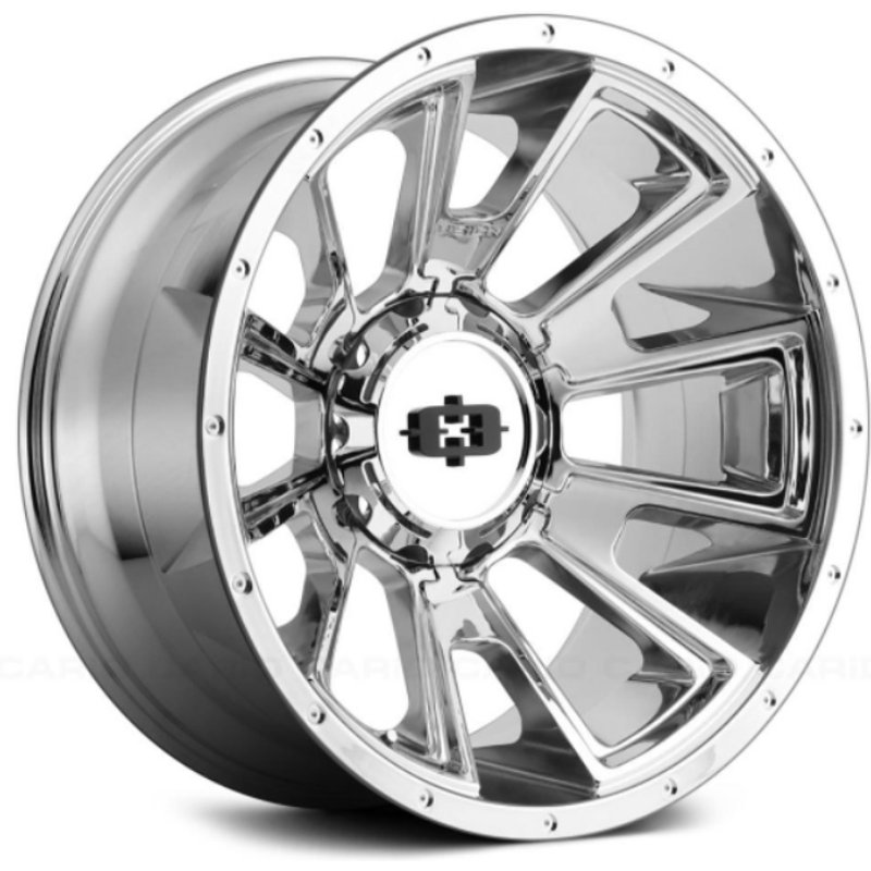 Vision Off Road 391 Rebel Chrome Wheels - 20x9 - 5x114.3 Bolt Pattern — Wheels & Rims