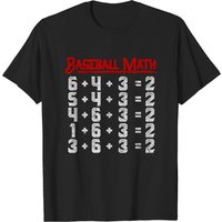 Baseball Math Double Play Men's T-Shirt