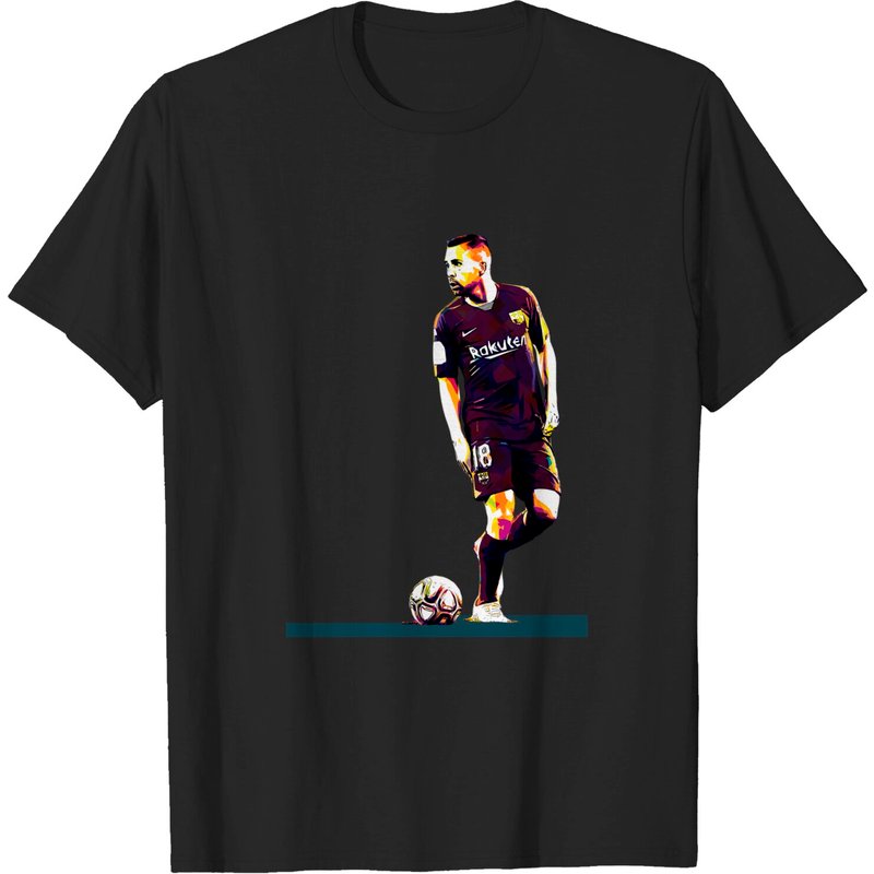 T-shirt Noir pour Homme Jordi Alba — T-shirts pour hommes