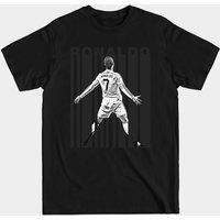T-shirt pour hommes Ronaldo en gris cendre
