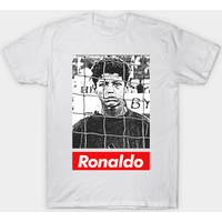 T-shirt pour hommes Ronaldo en noir
