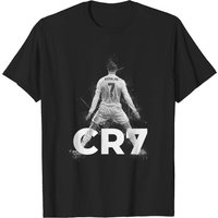 Cristiano Ronaldo Men's Black T-Shirt — Mens T Shirts